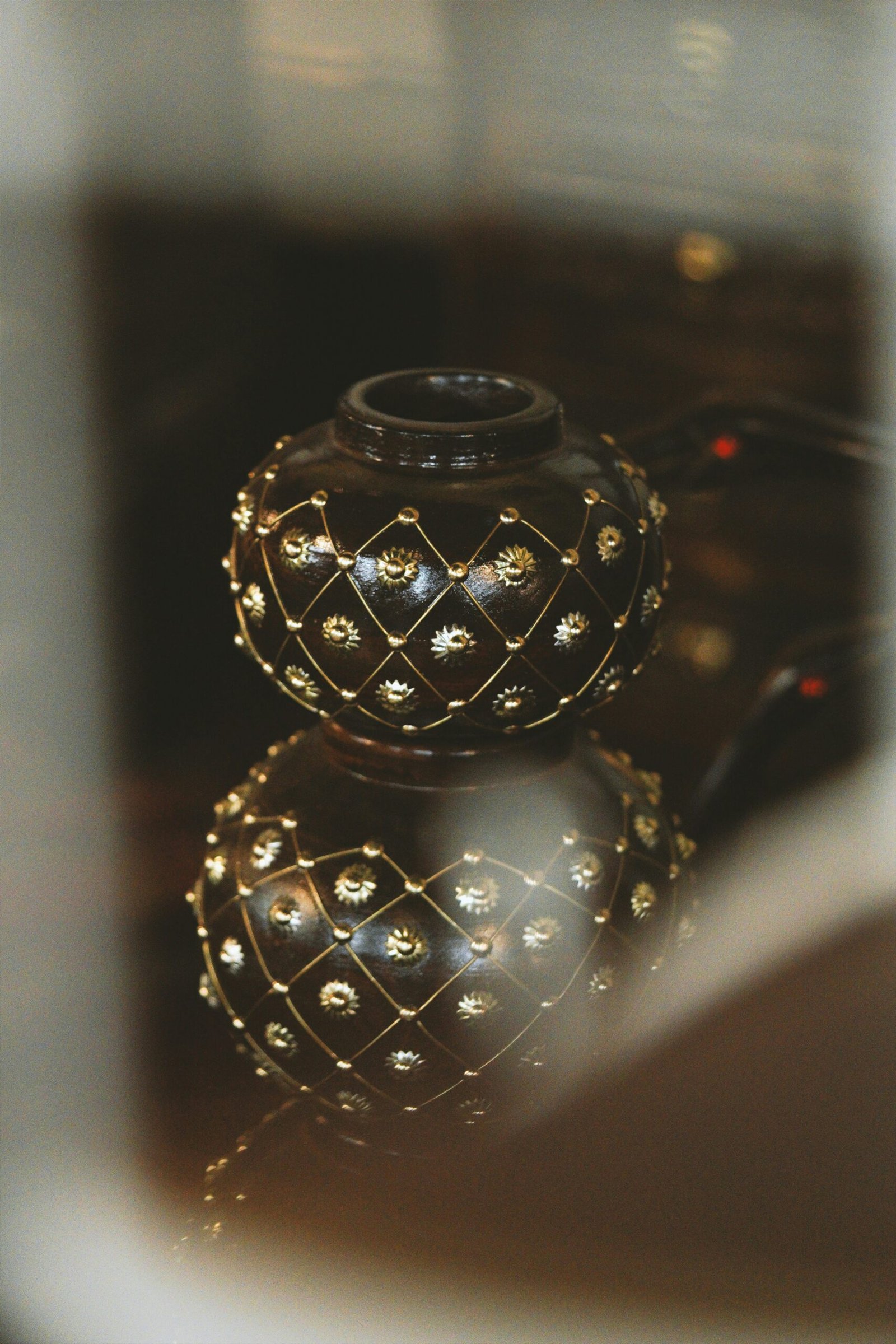 a close up of a ring
