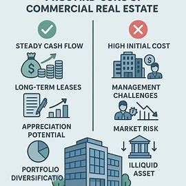 The Pros and Cons of Investing in Commercial Real Estate